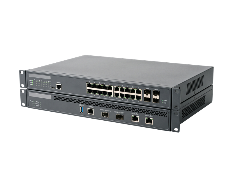 Kit de red empresarial: switch y router